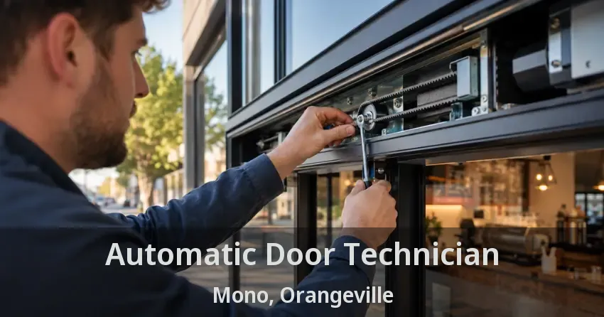 Automatic Door Technician Mono, Orangeville - ON