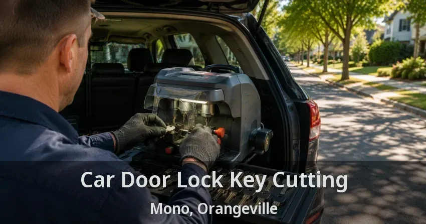 Car Door Lock Key Cutting Mono, Orangeville - ON