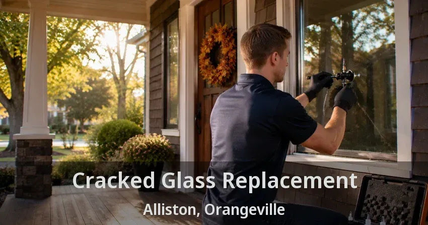 Cracked Glass Replacement Alliston, Orangeville - ON