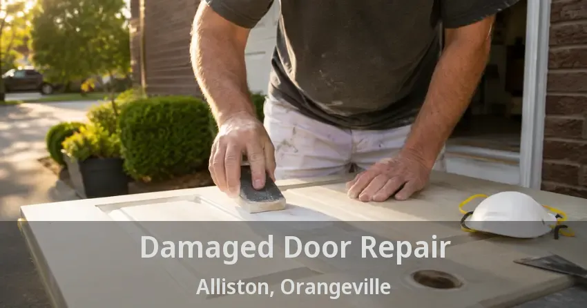 Damaged Door Repair Alliston, Orangeville - ON