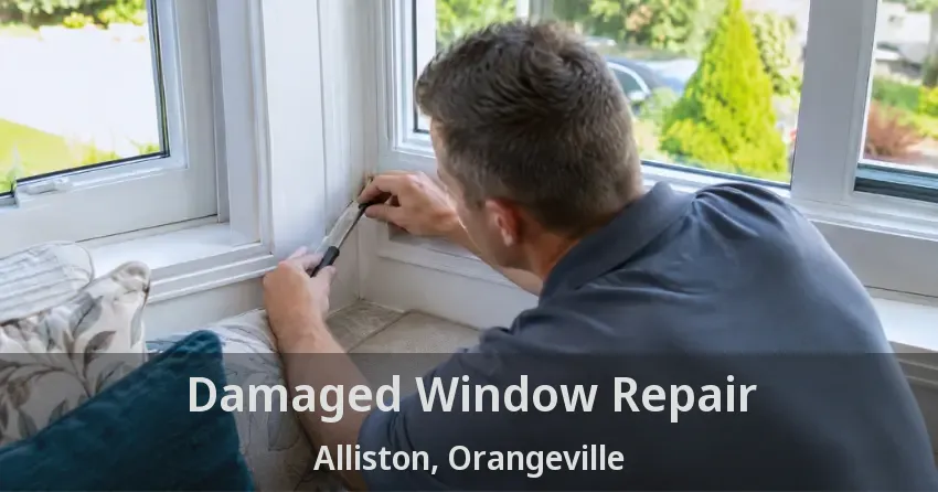 Damaged Window Repair Alliston, Orangeville - ON