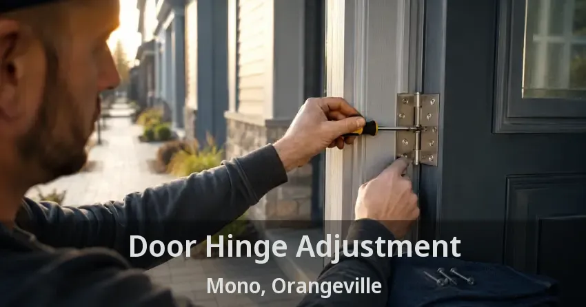 Door Hinge Adjustment Mono, Orangeville - ON