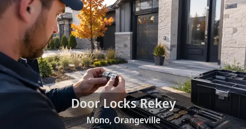 Door Locks Rekey Mono, Orangeville - ON
