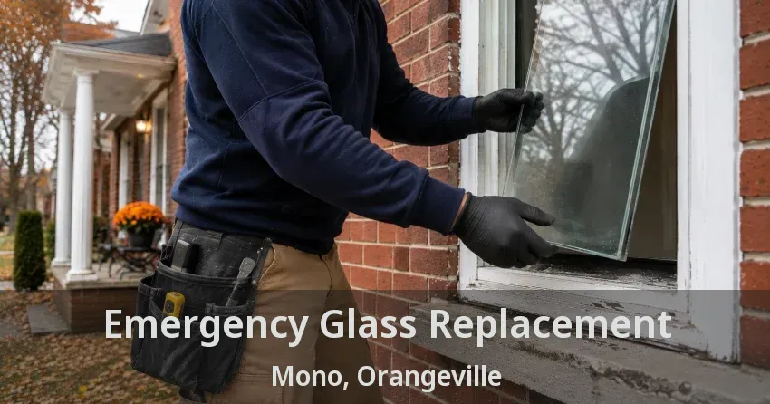 Emergency Glass Replacement Mono, Orangeville - ON