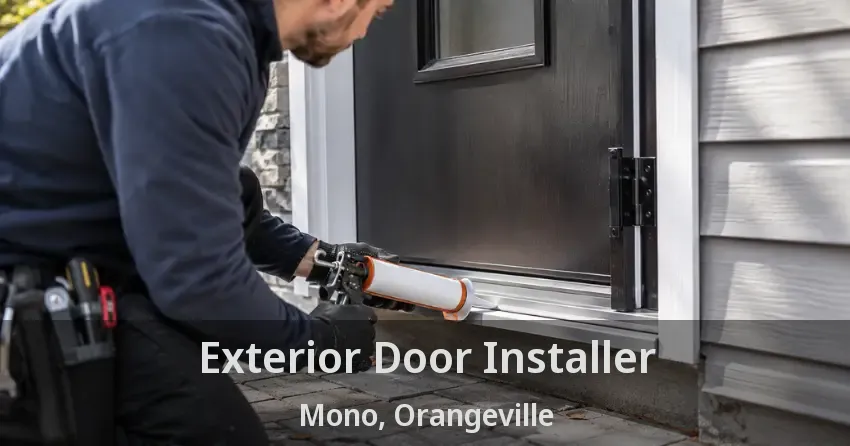Exterior Door Installer Mono, Orangeville - ON