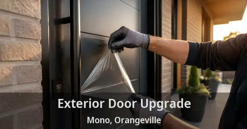 Exterior Door Upgrade Mono, Orangeville - ON