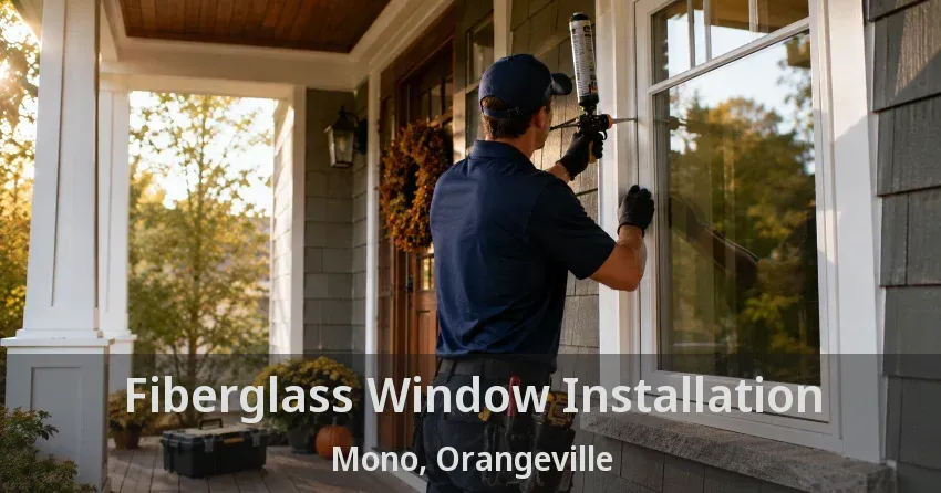 Fiberglass Window Installation Mono, Orangeville - ON