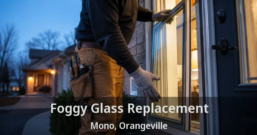 Foggy Glass Replacement Mono, Orangeville - ON