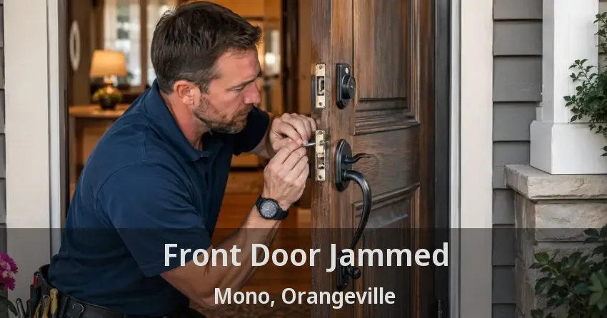 Front Door Jammed Mono, Orangeville - ON
