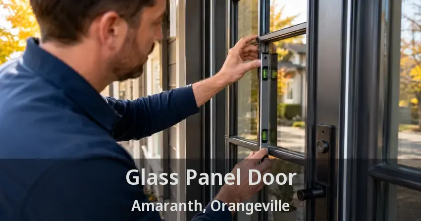 Glass Panel Door Amaranth, Orangeville - ON