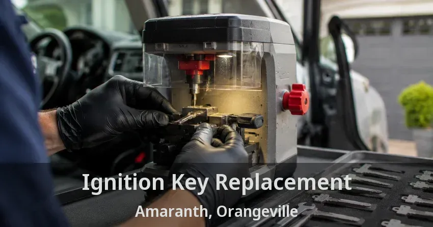 Ignition Key Replacement Amaranth, Orangeville - ON