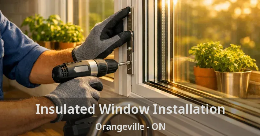 Insulated Window Installation Orangeville - ON