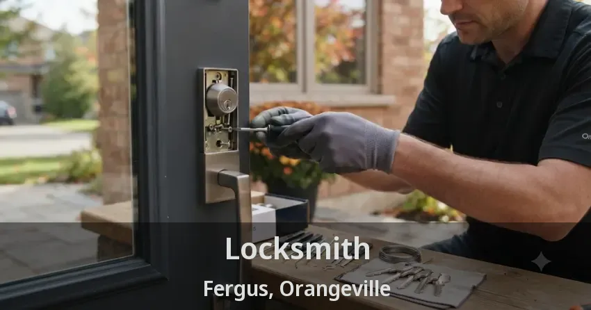 Locksmith Fergus, Orangeville - ON