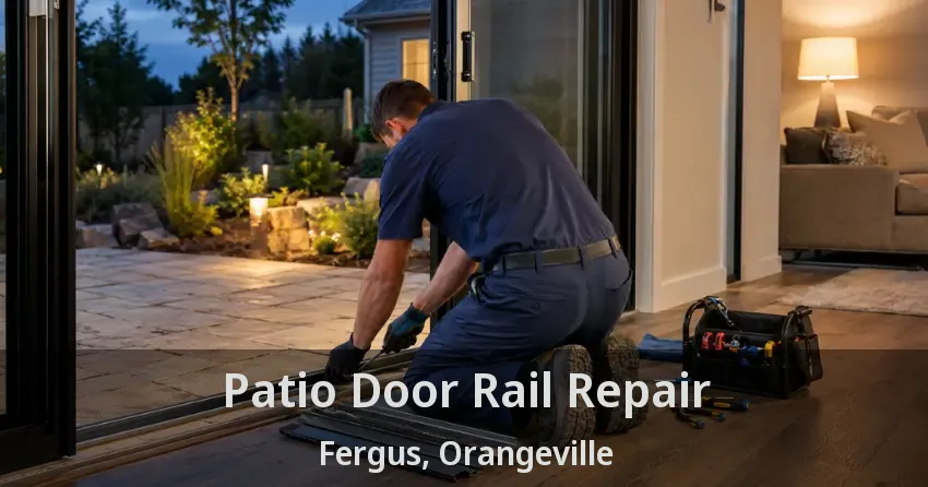 Patio Door Rail Repair Fergus, Orangeville - ON