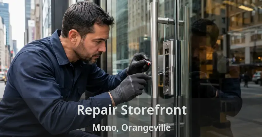 Repair Storefront Mono, Orangeville - ON