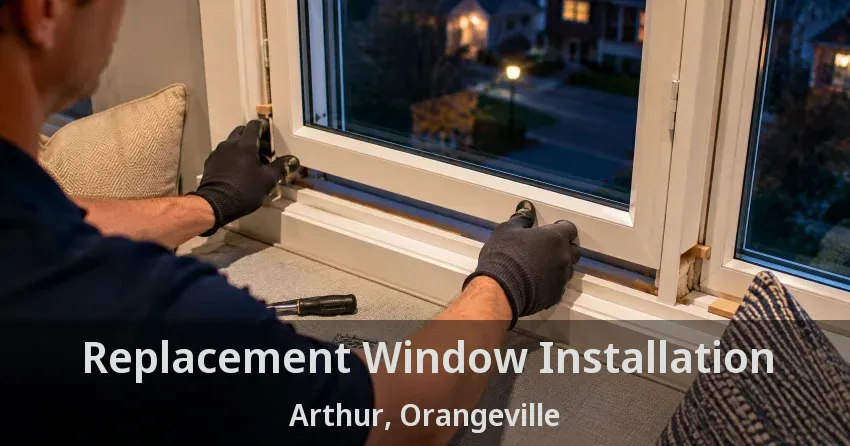 Replacement Window Installation Arthur, Orangeville - ON