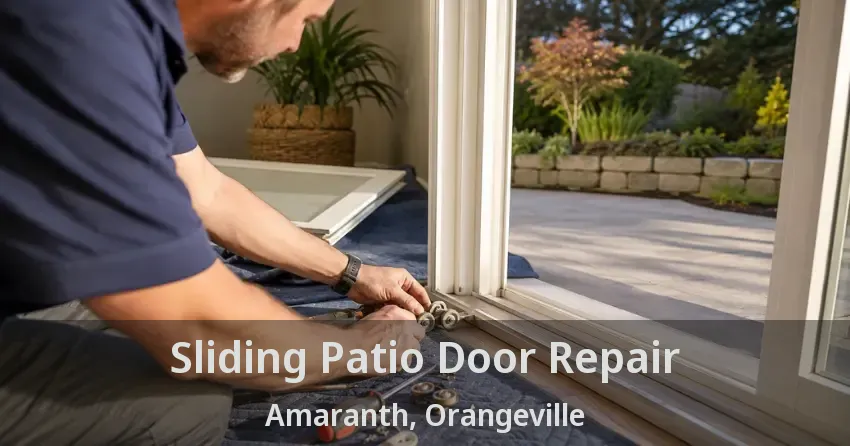 Sliding Patio Door Repair Amaranth, Orangeville - ON