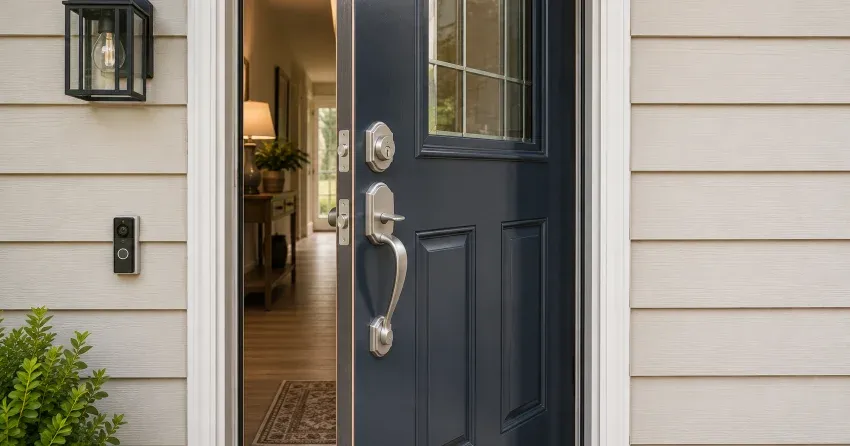energy-efficient exterior door upgrade installation in Mono, Orangeville