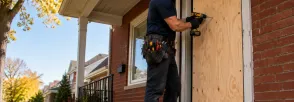 Temporary Door Securing Orangeville